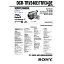 Sony DCR-TRV240E, DCR-TRV340E (serv.man5) Service Manual