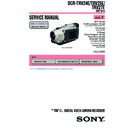 Sony DCR-TRV24E, DCR-TRV25E, DCR-TRV27E (serv.man3) Service Manual