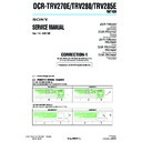 Sony DCR-TRV270E, DCR-TRV280, DCR-TRV285E (serv.man10) Service Manual