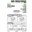 Sony DCR-TRV33, DCR-TRV33E (serv.man8) Service Manual