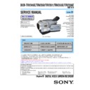 Sony DCR-TRV345E, DCR-TRV350, DCR-TRV351, DCR-TRV355E, DCR-TRV356E (serv.man2) Service Manual