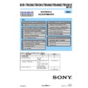 Sony DCR-TRV360, DCR-TRV361, DCR-TRV460, DCR-TRV460E, DCR-TRV461E (serv.man4) Service Manual