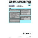dcr-trv38, dcr-trv38e, dcr-trv39 (serv.man4) service manual