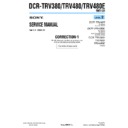 Sony DCR-TRV380, DCR-TRV480, DCR-TRV480E (serv.man12) Service Manual