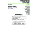 Sony DCR-TRV40, DCR-TRV40E, DCR-TRV50, DCR-TRV50E (serv.man4) Service Manual