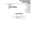 Sony DCR-TRV410, DCR-TRV410E, DCR-TRV510, DCR-TRV510E (serv.man3) Service Manual