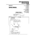 Sony DCR-TRV410, DCR-TRV410E, DCR-TRV510, DCR-TRV510E (serv.man4) Service Manual