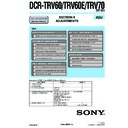 dcr-trv60, dcr-trv60e, dcr-trv70 (serv.man4) service manual