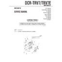 dcr-trv7, dcr-trv7e (serv.man3) service manual