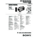 Sony DCR-TRV725E, DCR-TRV730E, DCR-TRV828E, DCR-TRV830E Service Manual