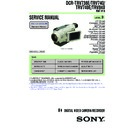 Sony DCR-TRV738E, DCR-TRV740, DCR-TRV740E, DCR-TRV840 Service Manual