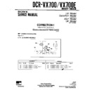 Sony DCR-VX700, DCR-VX700E (serv.man2) Service Manual