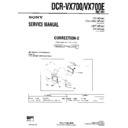Sony DCR-VX700, DCR-VX700E (serv.man3) Service Manual