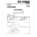 Sony DCR-VX9000E (serv.man2) Service Manual