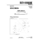 Sony DCR-VX9000E (serv.man3) Service Manual