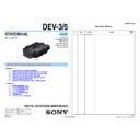 Sony DEV-3, DEV-5 (serv.man2) Service Manual