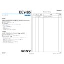 Sony DEV-3, DEV-5 (serv.man3) Service Manual