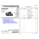 Sony HDR-CX300, HDR-CX300E, HDR-CX305E, HDR-CX350, HDR-CX350E, HDR-CX350V, HDR-CX350VE, HDR-CX370, HDR-CX370E, HDR-CX370V, HDR-XR350, HDR-XR350E, HDR-XR350V (serv.man2) Service Manual