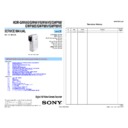 Sony HDR-GW66E, HDR-GW66V, HDR-GW66VE, HDR-GWP88, HDR-GWP88E, HDR-GWP88V, HDR-GWP88VE (serv.man2) Service Manual