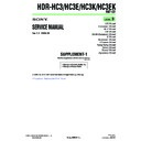 Sony HDR-HC3, HDR-HC3E, HDR-HC3EK, HDR-HC3K (serv.man6) Service Manual
