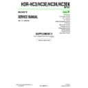 Sony HDR-HC3, HDR-HC3E, HDR-HC3EK, HDR-HC3K (serv.man8) Service Manual