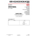 Sony HDR-HC3, HDR-HC3E, HDR-HC3EK, HDR-HC3K (serv.man9) Service Manual