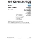 hdr-hc5, hdr-hc5e, hdr-hc7, hdr-hc7e (serv.man6) service manual