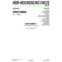 hdr-hc5, hdr-hc5e, hdr-hc7, hdr-hc7e (serv.man7) service manual