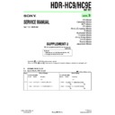 hdr-hc9, hdr-hc9e (serv.man8) service manual