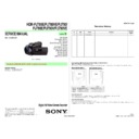 Sony HDR-PJ780E, HDR-PJ780VE, HDR-PJ790, HDR-PJ790E, HDR-PJ790V, HDR-PJ790VE Service Manual