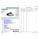 Sony HDR-TD20, HDR-TD20E, HDR-TD20V, HDR-TD20VE (serv.man2) Service Manual