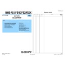 Sony MHS-FS1, MHS-FS1K, MHS-FS2, MHS-FS2K (serv.man2) Service Manual
