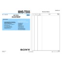 Sony MHS-TS55 (serv.man2) Service Manual