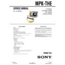 Sony MPK-THE Service Manual