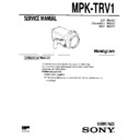 mpk-trv1 service manual