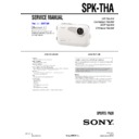 Sony SPK-THA Service Manual