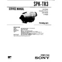 Sony SPK-TR3 Service Manual