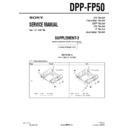 Sony DPP-FP50 (serv.man3) Service Manual