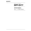 dpp-sv77 service manual