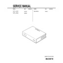 Sony RM-PJM12, VPL-CS5, VPL-CX5 Service Manual