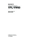 rm-pjvw60, vpl-vw60 service manual