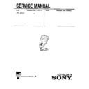 Sony FDL-E22U Service Manual