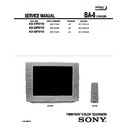 Sony KD-27FS170 Service Manual
