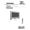 Sony KD-32DX150U Service Manual