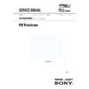 Sony KD-32DX40AS Service Manual