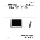 Sony KD-32FS130 Service Manual
