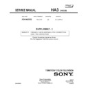 Sony KD-34XBR2 (serv.man2) Service Manual