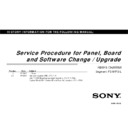 Sony KD-55X8505A Service Manual