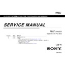 Sony KD-65X9500B Service Manual