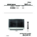 Sony KDF-42WE655, KDF-50WE655 Service Manual